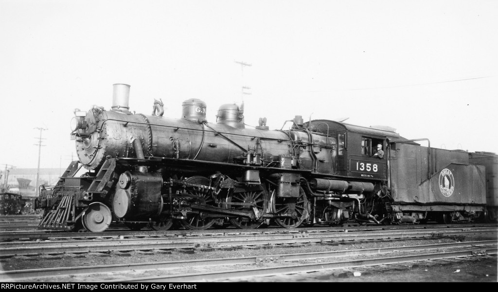 GN 4-6-2 #1358 - Great Northern